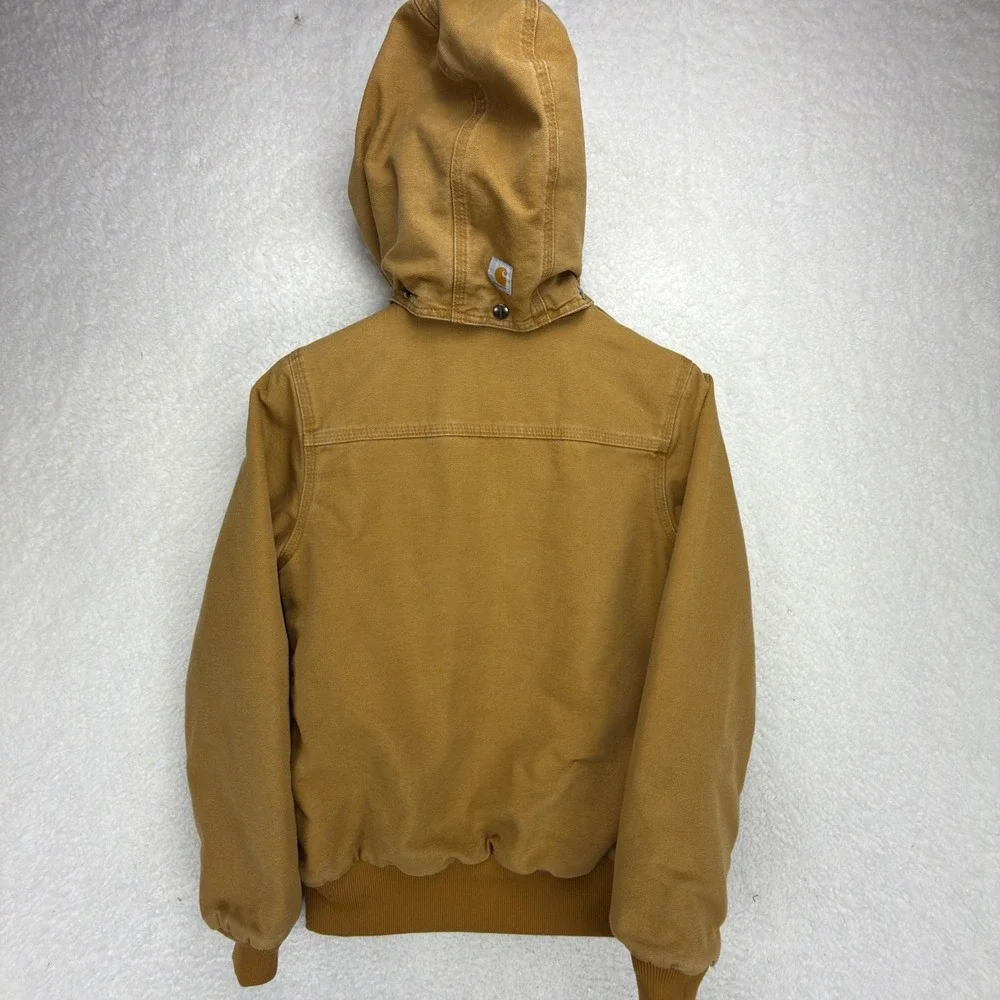 Carhartt Wildwood Jacket Sherpa Lined Womens XS Wildwood 100815 211 Brown - Picture 2 of 15